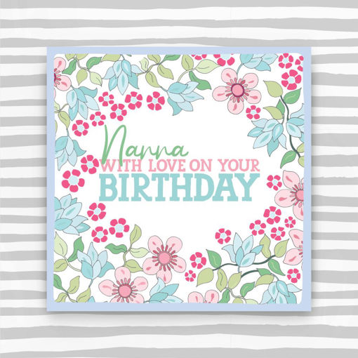 Picture of NANNA WITH LOVE ON YOUR BIRTHDAY